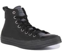 CONVERSE Homme Chuck Taylor All Star Water Resistant Sneaker, Black/Iron Grey/White, 40 EU