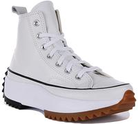 Run Star Hike Platform Foundational Leather White/ Black unisex 41