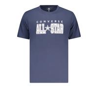 Converse, Homme, Tops, Bleu, Taille: L T-shirt à manches courtes