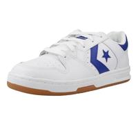 Converse Kids Lifestyle 1998 Baskets à lacets, Blanc/bleu, 4 Big Kid