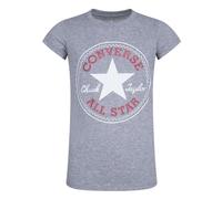 Converse T-shirt fille Chuck Patch Gris 8/10 ans