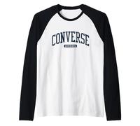 Converse Louisiana LA College University Style Bleu Manche Raglan