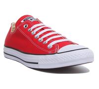 Converse Baskets basses Chuck Taylor All Star rouge/noir/blanc Taille 44,5