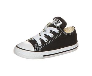 Converse Mixte bébé Chuck Taylor All Star Core Ox Chaussons, Noir, 21 EU
