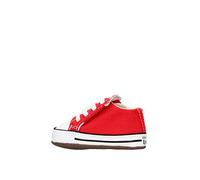 Converse Baskets Bébé Ctas Cribster Mid Rouge Toile – Pointure 18