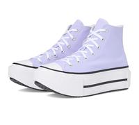 Converse Mixte Chuck Taylor All Star Lift Double Stack Basket, Violet Chaleur/Aigrette/Noir, 39 EU