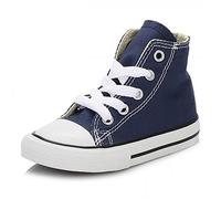 Converse Mixte enfant Chuck Taylor All Star Core Hi Chaussons, Navy, 20 EU