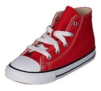 Converse Mixte enfant Chuck Taylor All Star Core Hi Chaussons, Rouge, 22 EU