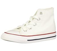 Converse Mixte enfant Chuck Taylor All Star High Chaussons, White, 18 EU