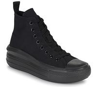 CONVERSE Mixte Enfant Chuck Taylor All Star Move Platform Shoes, Black Black DK Smoke Grey, 38 EU