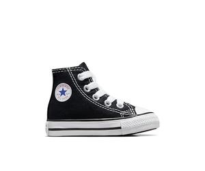 Converse Mixte enfant Chuck Taylor Inft C/T Allstar Hi Canvas Chaussures de tennis, Noir, 19 EU