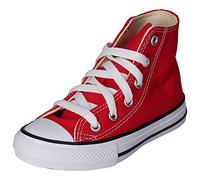 Converse Mixte Enfant Chuck Taylor Yths C/T Allstar Hi Canvas Shoes, Rouge, 33.5 EU