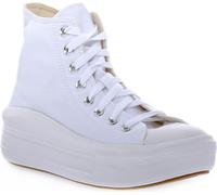 CONVERSE Femmes Baskets hautes 'Chuck Taylor All Star Move' blanc, Gris 9