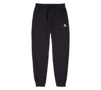 Converse Pantalon de jogging unisexe, core, coupe droite, noir, taille S