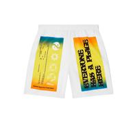 CONVERSE Pantalon jaune / orange / noir / blanc, Taille 31-32