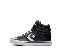 Baskets montantes enfant garcons Converse PRO BLAZE STRAP LEATHER Noir 35