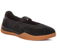 Converse Run Star Ballet Baskets Femme Enfilees Blanches Taille UK 5-7