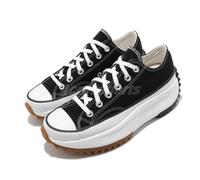 Converse Run Star Hike Low OX Black Gum Men Unisex Casual Platform Shoes 168816C