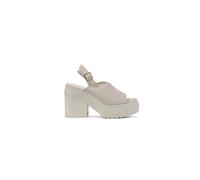Converse - Sandales en Cuir Blanc à Plateforme - Femme - Chaussures - Blanc - Taille: 39 EU