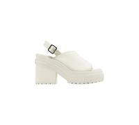Converse - Sandales plates - Femme - Chaussures - Blanc - Taille: 40 EU