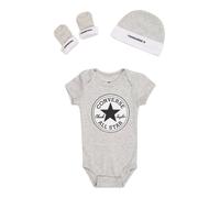 CONVERSE Set 'CLASSIC' gris clair / noir / blanc, Taille 56-68