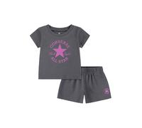 CONVERSE Set 'DCTP CLASSIC' gris foncé / orchidée, Taille 116-122