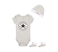 CONVERSE Set gris chiné / noir / blanc, Taille 68-80