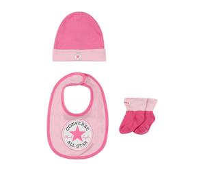 CONVERSE Set rose / rose / noir / blanc, Taille XXXS