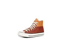 Converse - Sneakers Chuck 70 Hi en Textile, Orange-Marron (10)