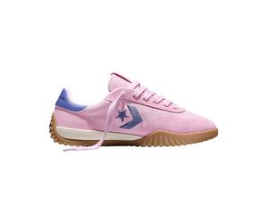 Converse - Sneakers en daim - Run Star Trainer Stitched Suede New Found Bloom/Pink pour Femme en Nylon - Taille 38 - Rose Rose 38