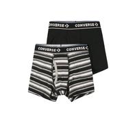 CONVERSE Sous-vêtements gris clair / noir / blanc, Taille 176