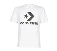 Converse Star Chevron T-Shirt, Blanc, XXL Femmes
