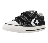 CONVERSE Star Player 76 Easy-on FOUNDATIONAL Canvas Sneaker, Black Vintage White Egret, 26 EU