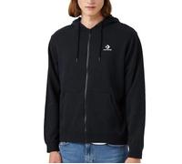 Converse Sweat à Capuche et Zip Unisex Go-To Chuck Patch Noir 10023871-A01 XS