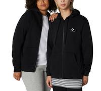 Converse Sweat à Capuche et Zip Unisex Go-To Embroidered Star Chevron Noir
