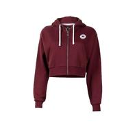 Converse Sweat à Capuche Femme Zippé Bordeaux XXL