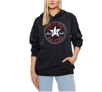 Converse Sweat à Capuche Unisex Go-To All Star Patch Vert 10025470-A06 XS