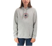 Converse Sweat à Capuche Unisex Go-To Chuck Taylor Patch Gris 10024504-A03 XS