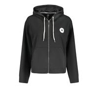 Converse - Sweat à capuche zippé Signature - Femme - Sweatshirts et sweats à capuche - Noir - Taille: 40 FR