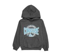 CONVERSE Sweat 'HERITAGE' azur / anthracite / blanc, Taille 152-158