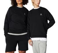 Converse Sweat-shirt col rond Go-To Embroidered Star Chevron Noir Code 10024510-A01, Noir , M