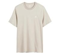 Converse T-Shirt à Manches Courtes Unisexe Classic Fit Left Chest Star Chevron Rose Clair, Taille S