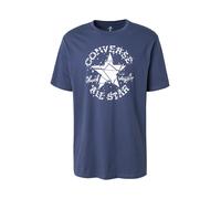 CONVERSE T-Shirt 'BROKEN GLASS' marine / blanc, Taille L