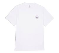 Converse T-shirt Go-To Mini Patch Blanc Code 10026565-A01, Blanc, M
