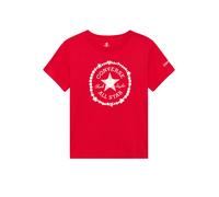 CONVERSE T-Shirt 'VALENTINE'S DAY HEART' rose / rouge / blanc, Taille 98-104