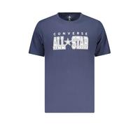 Converse - T-shirt à manches courtes - Homme - Tops - Bleu - Taille: S