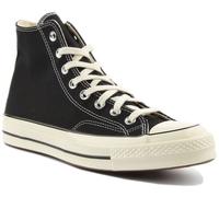 Converse Chuck Taylor 70 Hi, Sneakers Basses Mixte Adulte, Noir (Black/Black/Egret 001), 41 EU