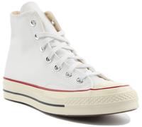 CONVERSE Tout Étoile 162056 Chuck 70 Unisexe Hi Baskets en Blanc UK Taille 7 -