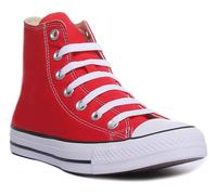 CONVERSE Tout Étoile Hi Montante Toile Baskets en Noir Femmes UK 3 - 7