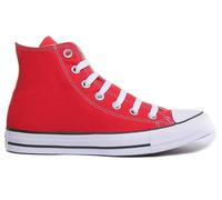 CONVERSE Tout Étoile Hommes Montante Toile Baskets En Rouge Taille UK 7 - 13